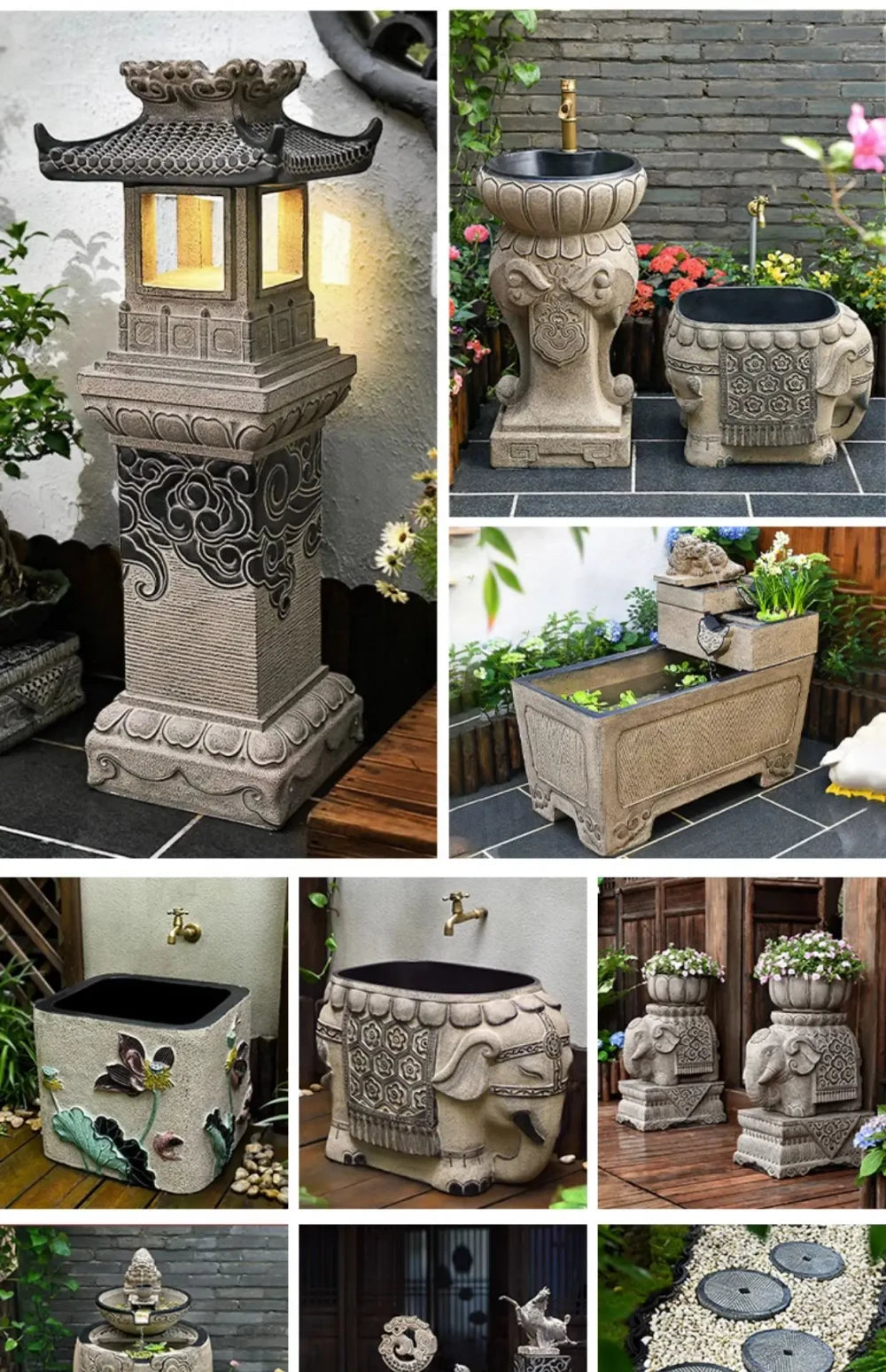 Imitation Stone Tower